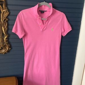 Ralph Lauren Sport Pink Polo Dress